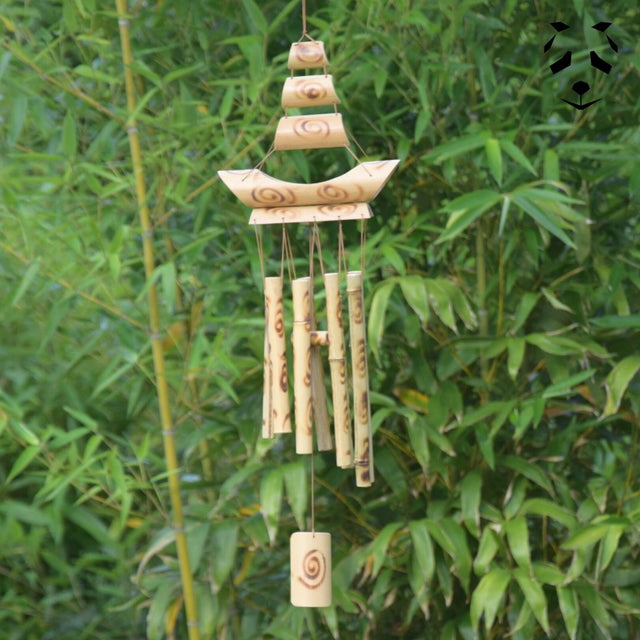 Carillon en bambou Voilier