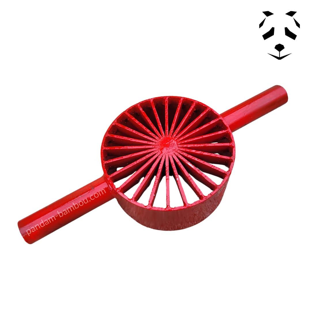 Outil à Fendre Le Bambou - 8 Couteaux En Acier Moulé, Diamètre 16 Cm | Léger Et Portable, Idéal Pour Artisanat, Paniers, Nattes - 5